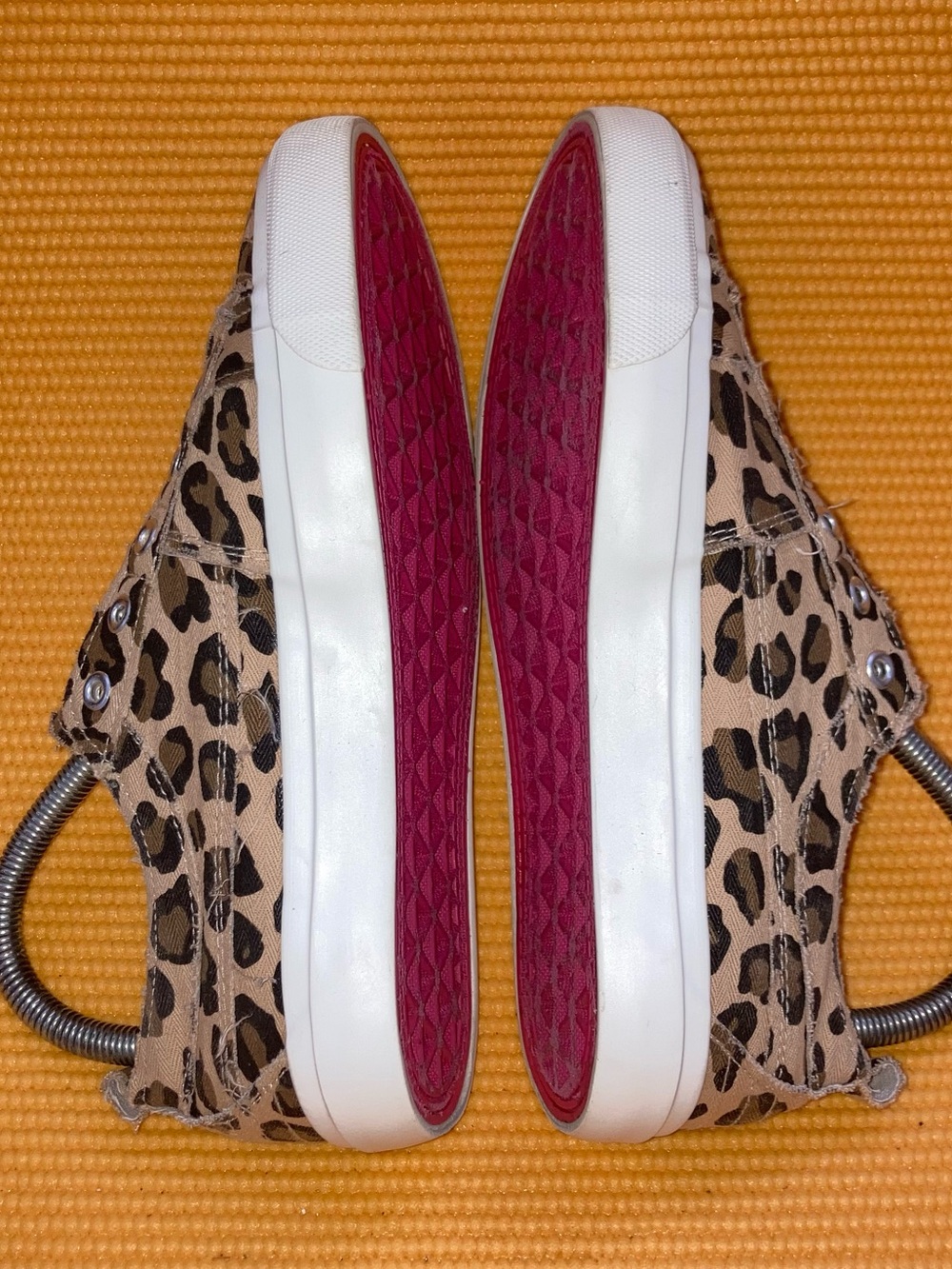 Corkys Leopard Print Slip-On Sneakers - Tan/Black - Picture 5 of 8